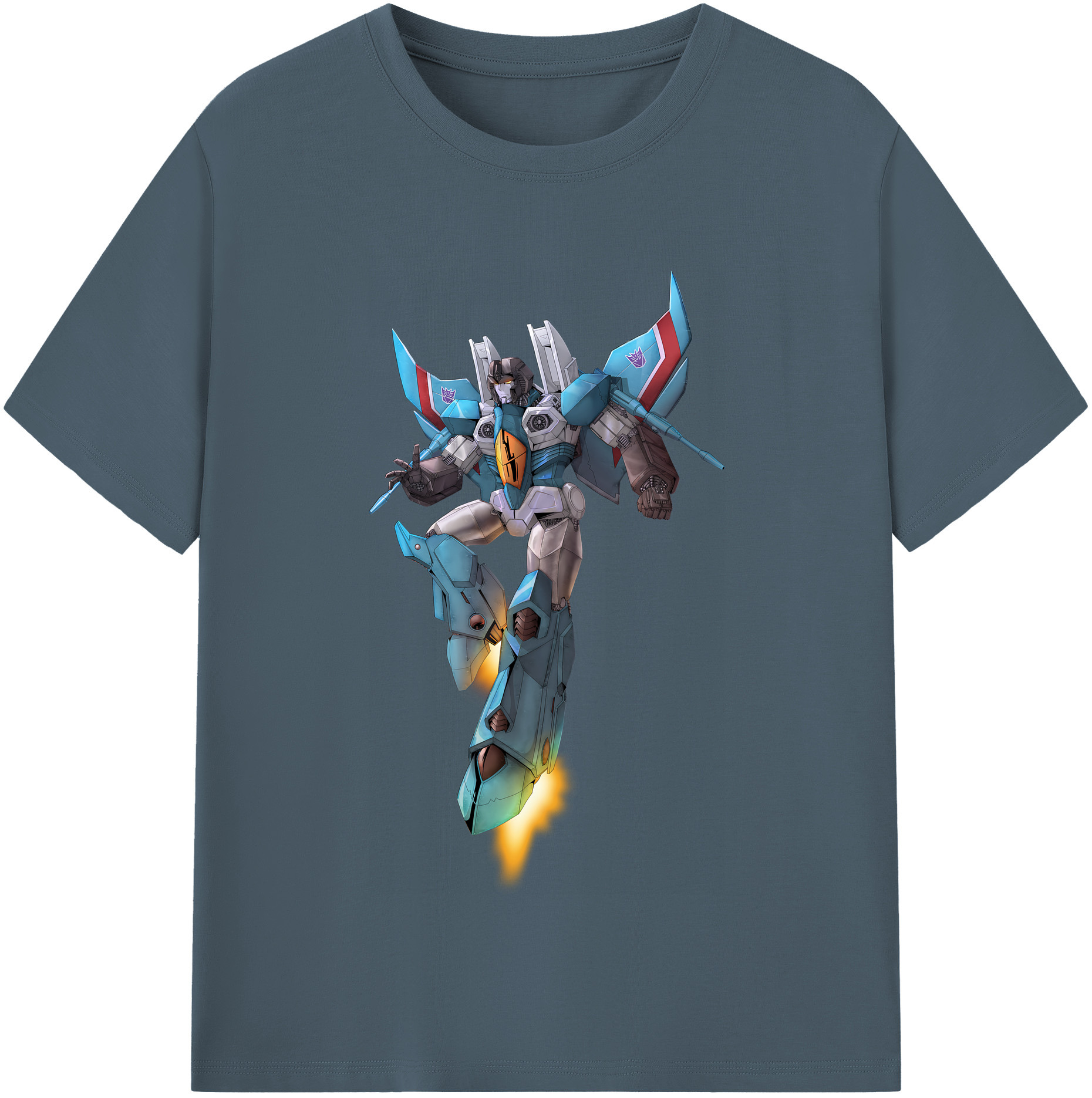 （画像用） Transformers トランスフォーマー 綿100％半袖Tシャツ（フロントプリント）